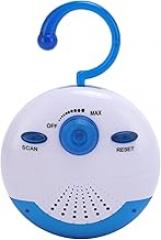 Shower Radio, Mini Portable FM Shower Radio Built in Speaker and Antenna, Battery Operated Hanging Shower Radio for Home, Beach, Hot Tub, Bathroom, Outdoor