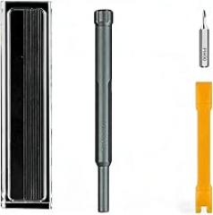 Mini Electric Screwdriver Set 41-in-1Cordless Precision Power Screwdriver with 36 Magnetic S2 Bits,4 LED Lights Rechargeable Small Repair Tool Kit for Phone PC RC Electronics DIY(Manual)