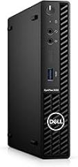 DELL 2022 Optiplex 3090 Micro Form Factor Business Desktop, Intel Core i5-10500T, 32GB RAM, 1TB PCIe SSD, DisplayPort, RJ-45, Wi-Fi 6, Bluetooth, Wired Mouse&Keyboard, Windows 11 Pro, Black