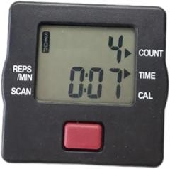 Rowing Machine Step Counter Measurement Device for Home Gym, Compatible with Leg & Ski Machines, PP Electronic Components