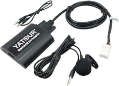 Yatour Bluetooth Car Adapter Music CD Changer 6+6PIN CDC Connector for Toyota/Lexus