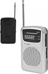 FM Am Radio – Portable Am FM Radio with Batteries, Stable Reception and Entertainment Antenna for Elderly in Bedroom, Living Room, Kitchen or Camping