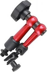 Universal Base Holder Stand, Adjustable Flexible Arm with M5 Thread for Digital Dial Test Indicator Mechanical Correction