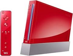 Nintendo Wii Console (Red) (Renewed)