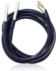 Waterproof Temperature Sensor Module Cable DS18B20 Thermometer Digital Thermal Probe for Arduinoi UNO R3 DIY Electronic Experiment 50cm 2pcs
