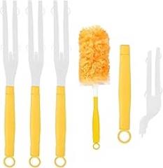 3 Pack Replacement Duster Handles – Compatible with Swiffer Duster Refills, Detachable & Reusable Plastic Dusting Wands,Handle Only