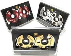 Reel to Reel Blank Audio Cassette Tape for Music Recording - Normal Bias Low Noise - 48 Minutes - [ 3 Pack Blind Box Includes 3 of 54 Styles Tapes ]
