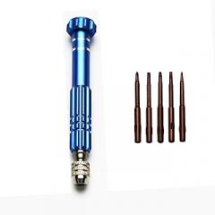 5-in-1 Multifunctional Small Screwdriver, S2 Steel Screwdriver Kit for Eyeglass, Sunglasses, Electronics, Cellphone, Jewelry and More