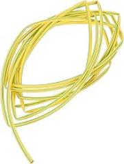 LIFKOME Flame Retardant Yellow- Shrink Tube for Wire Insulation and Cable Management High Temperature Resistant Flexible Wire Cover for Automotive Electronics and Aerospace Applications