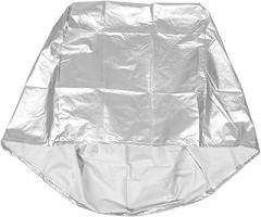 Milisten 210D Waterproof Boat Captain Seat Covers Heavy-Duty Polyester Protective Cover for Helm Chairs Outdoor Use Single Piece