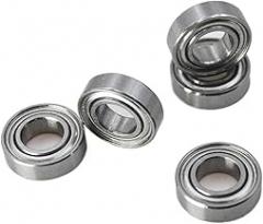 10/100Pcs 5 * 10 * 3mm MR105 W3 ZZ 5 10 3 Bearing Inner Diameter 5mm Metal Shielded Miniature Ball Bearings(10Pcs)