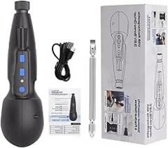 3.6V Cordless Electric Screwdriver Automatic with LED Light for Furniture Assembly Home Electronic Repair Rechargeable Screwdriver