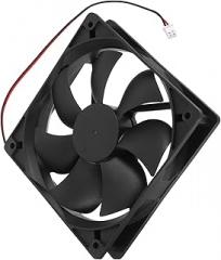 LIFKOME 12V Electronic Cooling Fan for Computer Case Dc Radiator Fan with Replaceable Plug Material Compatible with Computer Cases