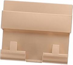 HOMSFOU 1pc No Drilling Bathroom Cell Phone Mounted Phone Holder for Convenient Storage Corrosive Design for Showers and Baths