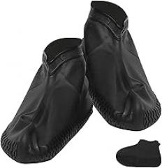 Waterproof and Nonslip Silicone Shoe Covers for Rain Day and Outdoor Activities 1 Pair