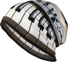 NONHAI Cartoon Giraffe Rainbow Clouds Beanie Hats for Women Men Knit Slouchy Beanies Cuffed Skull Cap Winter Ski Hat