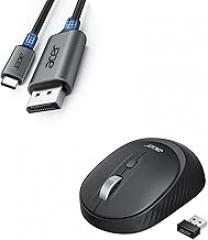 acer USB C to DisplayPort Cable Bundle with Bluetooth Mouse