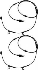 X AUTOHAUX 2pcs LR033275 Front Brake Pad Electronic Wear Sensor for Land Rover Range Rover Sport 2014-2015 Range Rover 2013-2015