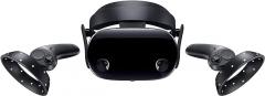 Samsung Electronics HMD Odyssey+ Windows Mixed Reality Headset with 2 Wireless Controllers 3.5in Black (XE800ZBA-HC1US) (Renewed)