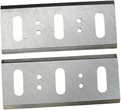 2Pcs Electric Planer Blades Woodworking Tool Double Edged High Performance Parts Portable Sturdy Accessories Replace