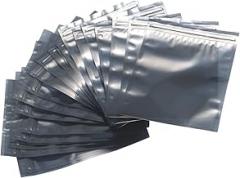 CANADUINO® 25-Pack Premium ESD Shielding ZIP Bags – 20cm x 15cm – Heavy-Duty 6 Mil (150µm) Thickness – Anti-Static, Metal-In Protection for Electronics, PCBs, and Components