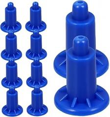 Zerodeko 10pcs Non Slip Plastic Scale Feet for Electronic Scales Stabilizers Plastic Leg Caps Absorb Shock Non-Slip for Digital Weighing Furniture Stabilizers