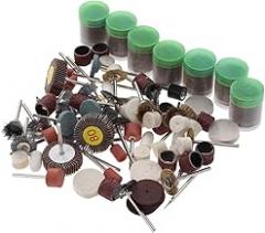 350pcs Rotary Tool Accessory Kit for Sanding and Cutting Flap Discs Angle Discs Compatible with Rotary Tools and More