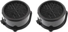 Compatible with A6L C6 2005-2011 Compatible 2Pcs 4F0035415 Rear Door Mid Range Speaker Tweeter Horn Sound System Parts
