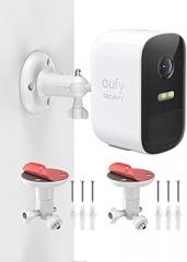 Universal Adjustable Wall Mount for Security Cameras Compatible with Eufycam 2,eufyCam 2C/2C Pro, 2/2 Pro, 3C/S300, 3/S330 and Other Eufycams Compatible Models,1/4