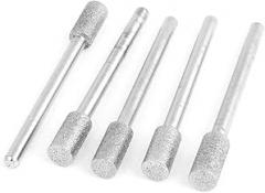 5PCS 5mm Body Repair Tools Cylinderical Nose Grinding Head Grinders & Polishers Mounted Point