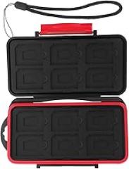 Memory Card Storage Container Organizer Case for Micro and Standard Cards Portable Waterproof Plastic with Shockproof Protection Suitable for Travel and Electronics Accessories