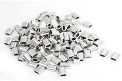 New Lon0167 M3 Wire Featured Rope Metal Sleeves reliable efficacy Clip Fittings Loop Sleeve Cable Crimps 200 Pcs(id:179 f9 fd 338)