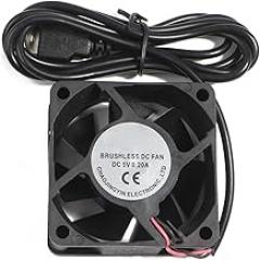 60mm Fan 6010 6015 6020 6025 5V USB Connector Quiet Cooling Fan for Cooling Router Game Box Power Supply 60mm USB Cooling Fan