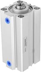 Bettomshin 1Pcs 40mm Bore 80mm Stroke Pneumatic Air Cylinder, Double Action Aluminium Alloy 1/8PT Port Caliber Fitting MAL40x80 for Electronic Machinery Industry