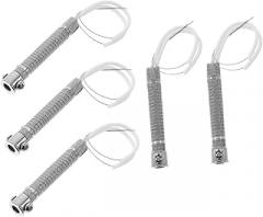 5pcs Soldering Iron Heating Element Core External Heating Core for Electronics Soldering Equipment Compatible Various Easy to Replace and