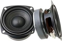 Full-Range Speaker 2pcs 3 Inch 4 8 Ohm 15W 79MM Audio Speakers Unit Tweeter Midrange Bass Loudspeaker(8Ohm)
