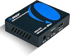 OREI 4K HDMI Audio Decoder Extractor, Downmix Audio Decoding DTS to Analog 3.5mm Jack Support Headphone/Speaker L/R Outputs or Optical SPDIF (HDA-913)