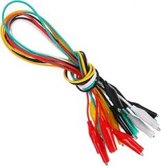 Zerodeko 10pcs Alligator Heavy Duty Electrical Clips for Automotive Testing Wire Soldering and Circuit Connection Versatile and Efficient for Electronic Repairs