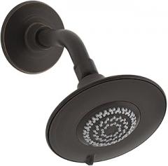 KOHLER Alteo(R) 2.0 GPM Multifunction Wall-Mount Showerhead, Oil-Rubbed Bronze
