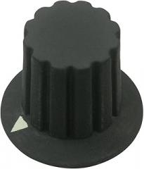 407D1B - ROUND SKIRTED KNOB W/ ARROW IND, 3.175MM