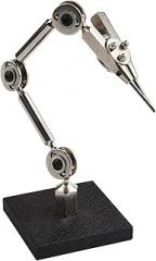 Solder Helping Hands Work Clamp with Clips – Adjustable Third Hand Tool for Jewelry Soldering, Electronics, and Microelectronics Fixture, Steel