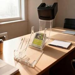 Wireless Automatic Scanner Stand for MTG and TCG Cards Transparent