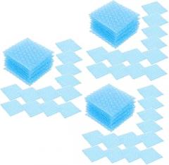 TEHAUX 180pcs Heart-shaped Pouches for Shipping Moving Packaging Cushioning for Jewelry Electronics and More Wrapping Material for Transport