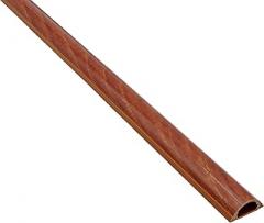 Electriduct Cable Shield Floor Cord Cover CSX-1.5 PVC Wire Protector 31 Inch - Wood Grain Cherry