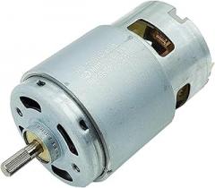 RS-775WC-4538 Electronic Starter DC 12V 18V 24V 8600RPM Large Torque Dual Shaft Knurled Shaft DIY Tools Polishing Machine