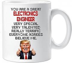 Great Electronics Engineer Gift mug, Christmast Gifts For Electronics Engineer Appreciation gift retirement for coworker, friends mug