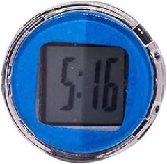Electronic Clock for Bike Handlebar Mount Car Dashboard, Blue