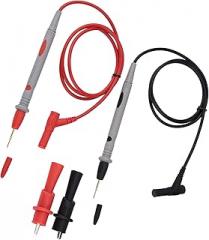 Ultra Multimeter Probe Precise 1000V 20A Gold Plated Probe Leads with Alligator Pliers for Small IC Pins, LED Lights and Other Electronic Components, etc