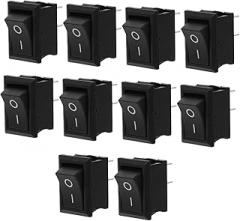 CANIGHT 10pcs Boat Switch Panel Off Switch Replacement for Electronic Equipment