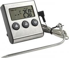 Electronic Probe TP700 Food Barbecue Digital Display Thermometer with Probe Temperature Alarm Countdown